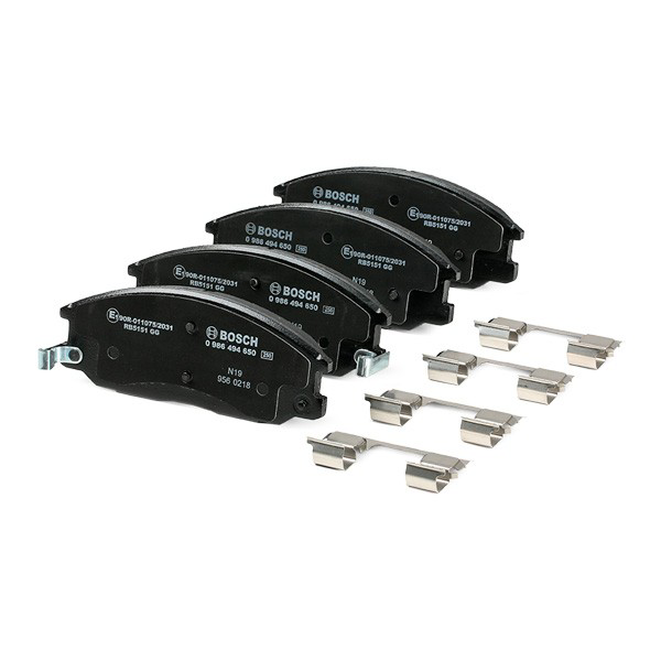 Гальмівні колодки Bosch 0986494650 ціна, від 34.64 USD