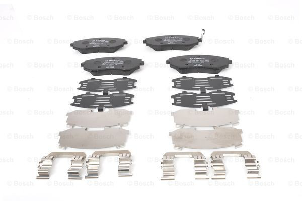 Купити 0986494653 Bosch Колодки гальмівні передні, дискові