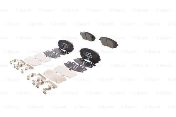 Передні тормозні колодки 0986494653 Bosch