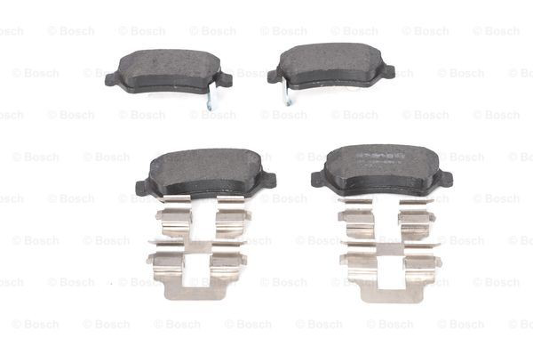 Задні гальмівні колодки 0986494654 Bosch