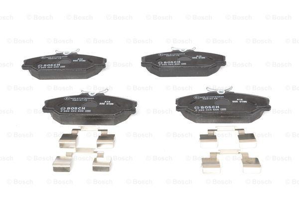 Передні тормозні колодки 0986494656 Bosch