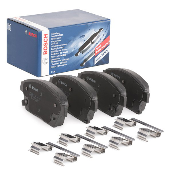 0986494657 Bosch Колодки гальмівні задні, дискові
