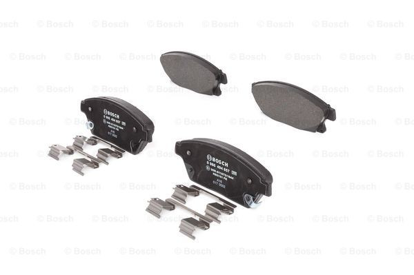 Задні гальмівні колодки 0986494657 Bosch