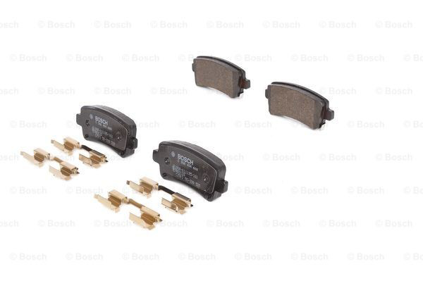 Задні гальмівні колодки 0986494668 Bosch