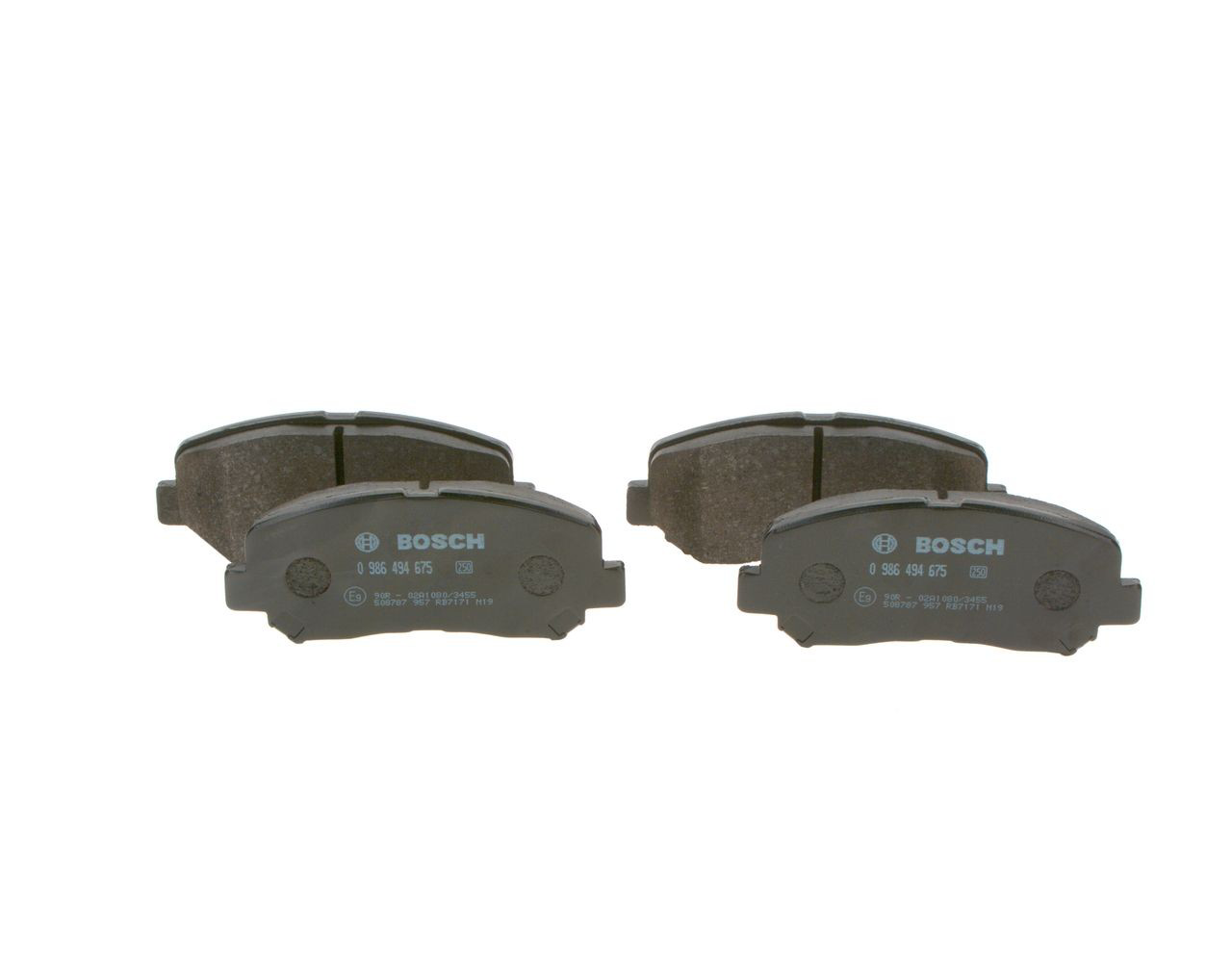 Купити 0986494675 Bosch Колодки гальмівні передні, дискові
