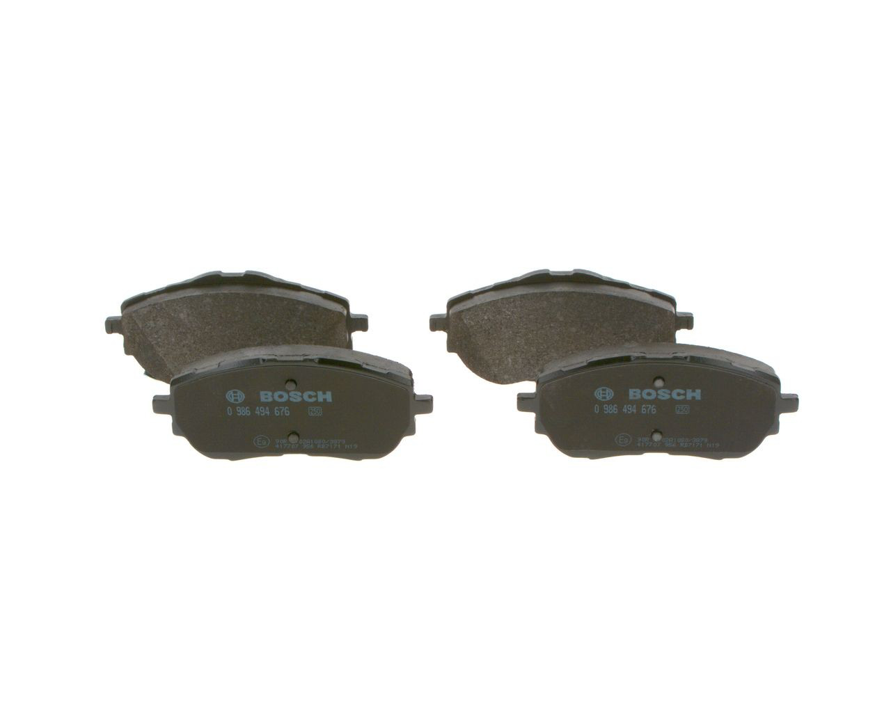 Купити 0986494676 Bosch Колодки гальмівні передні, дискові