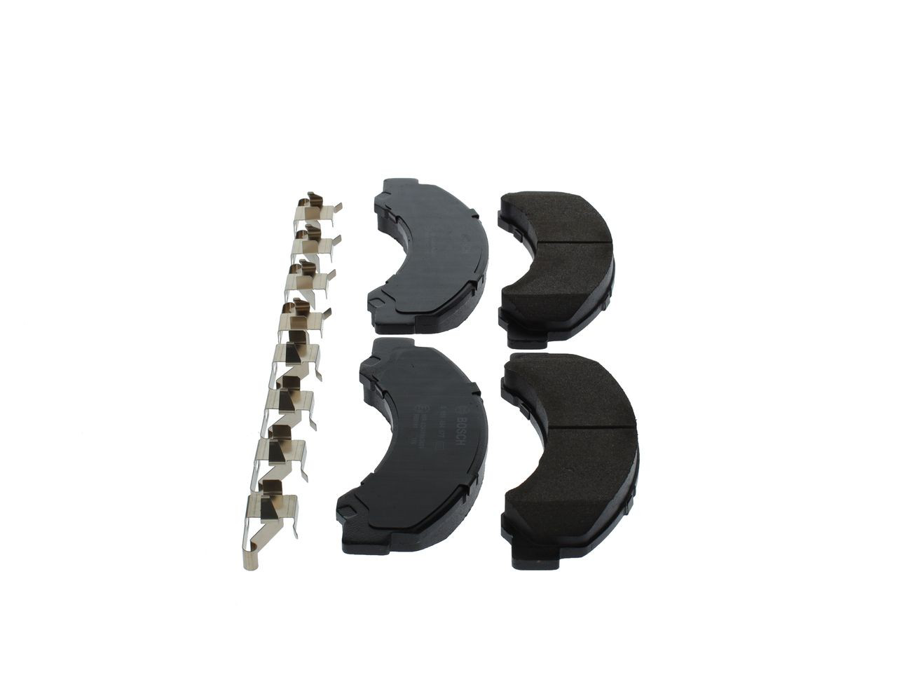 Задні гальмівні колодки Bosch 0986494677 ціна, від 50.96 USD