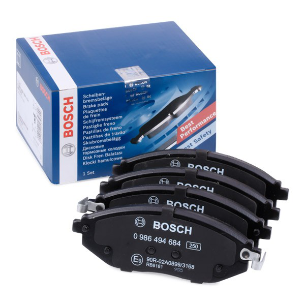 0986494684 Bosch Передні гальмівні колодки