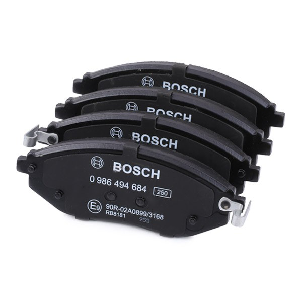 Передні тормозні колодки 0986494684 Bosch