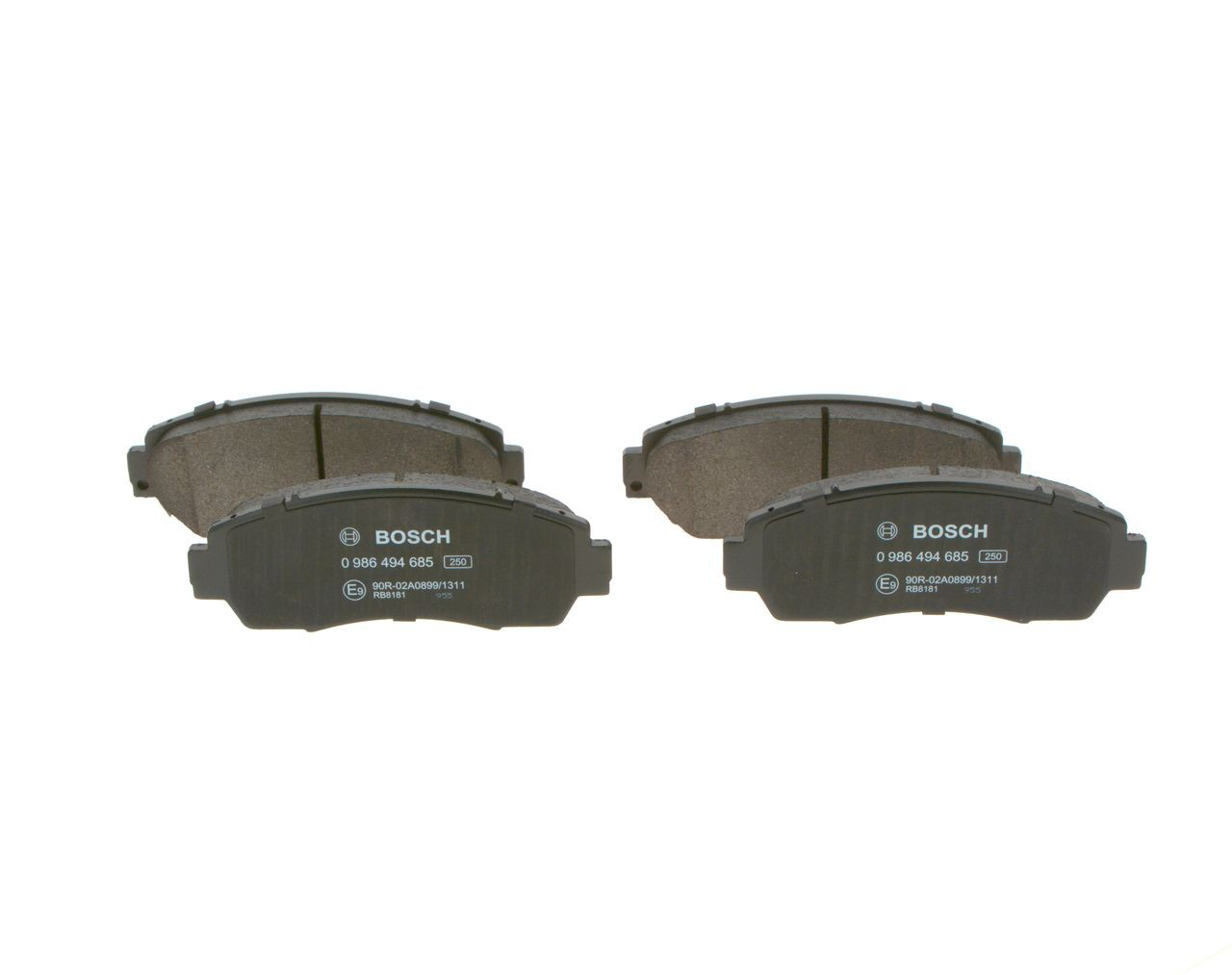 0986494685 Bosch Передні гальмівні колодки