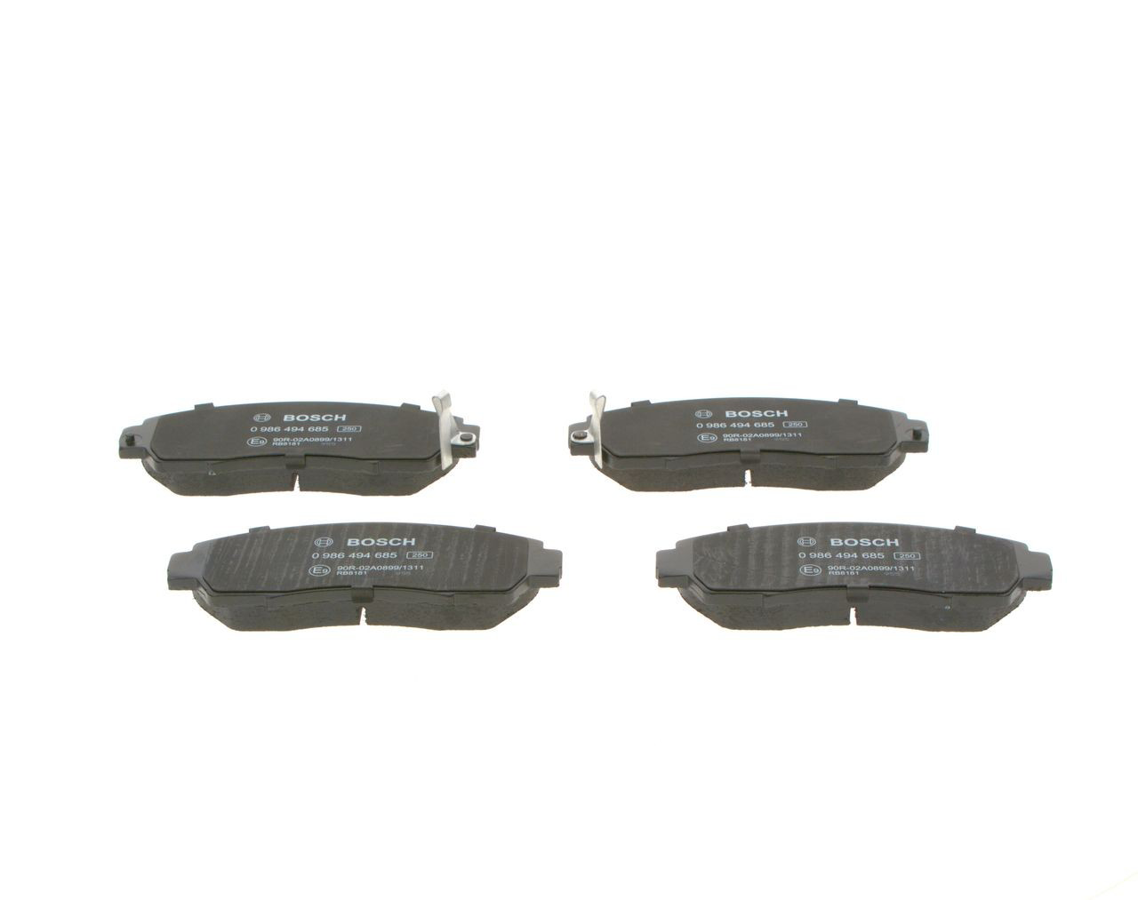 Гальмівні колодки Bosch 0986494685 ціна, від 33.75 USD