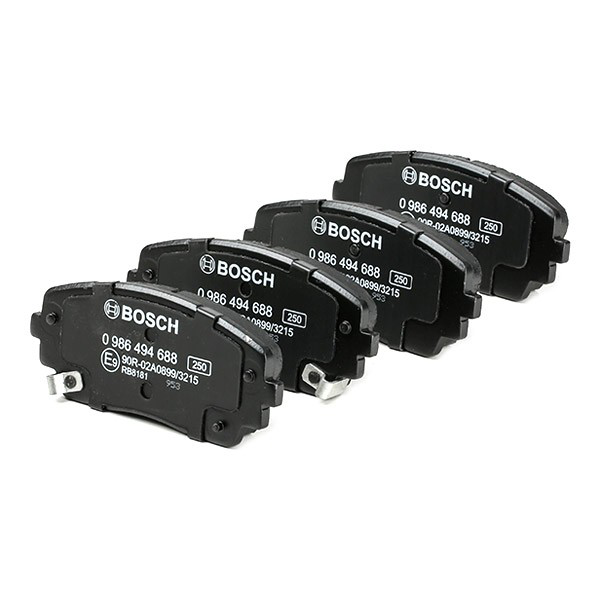 Передні тормозні колодки 0986494688 Bosch