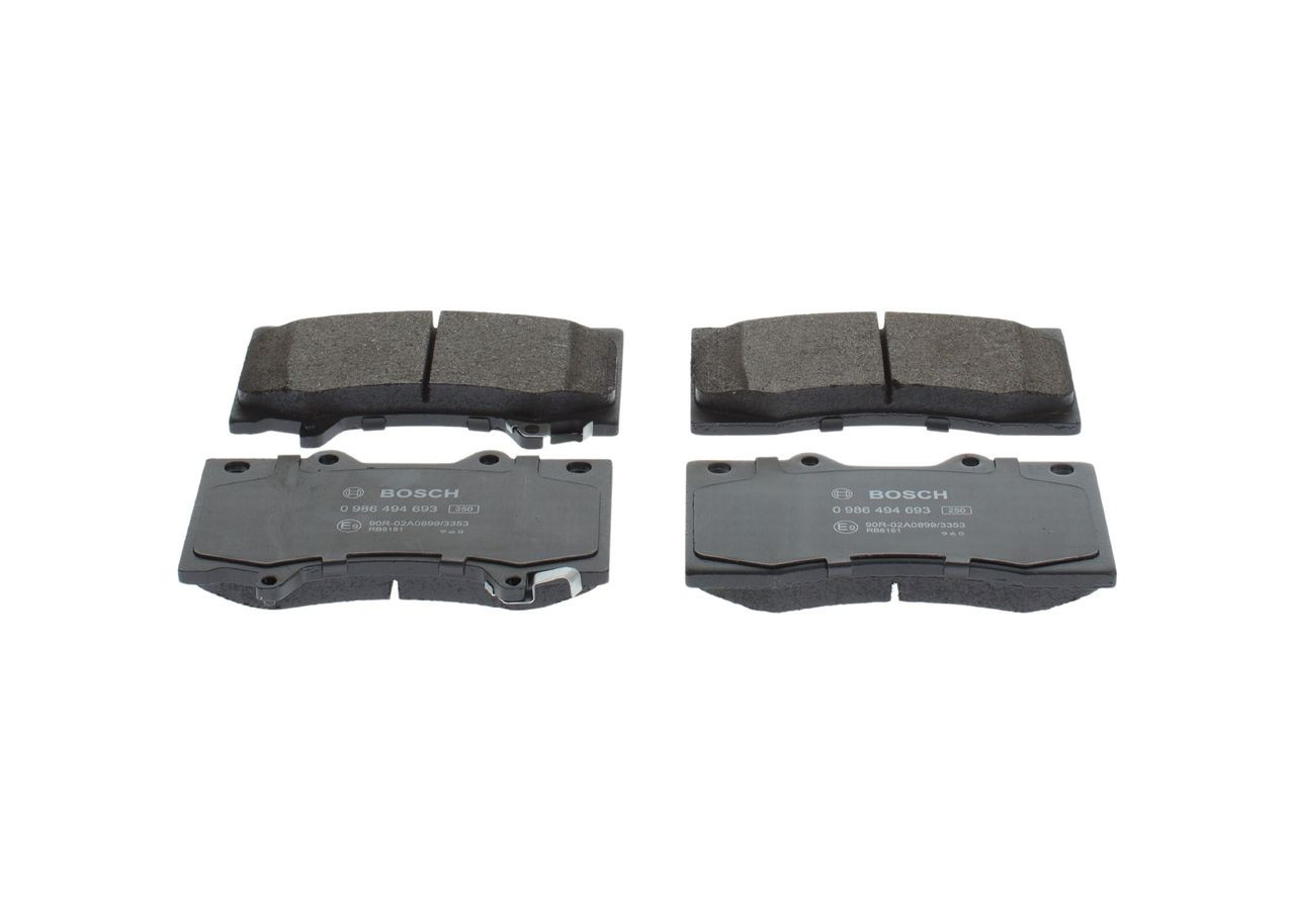 Тормозні колодки Bosch 0986494693
