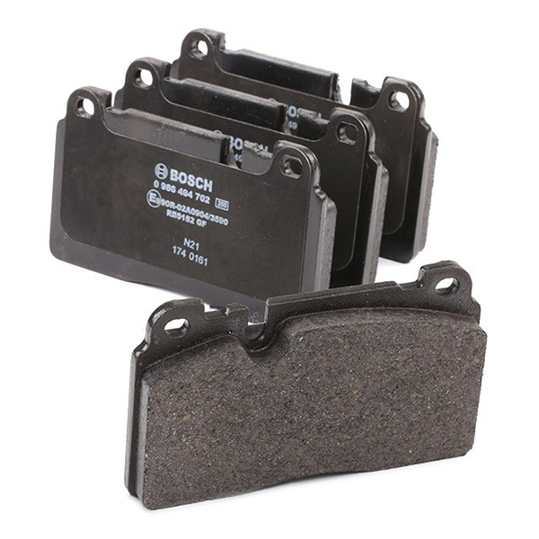 Передні тормозні колодки 0986494702 Bosch