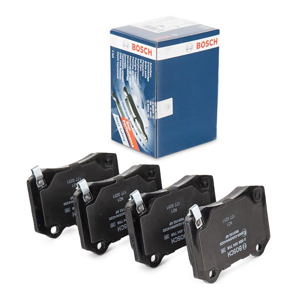 Задні гальмівні колодки 0986494708 Bosch
