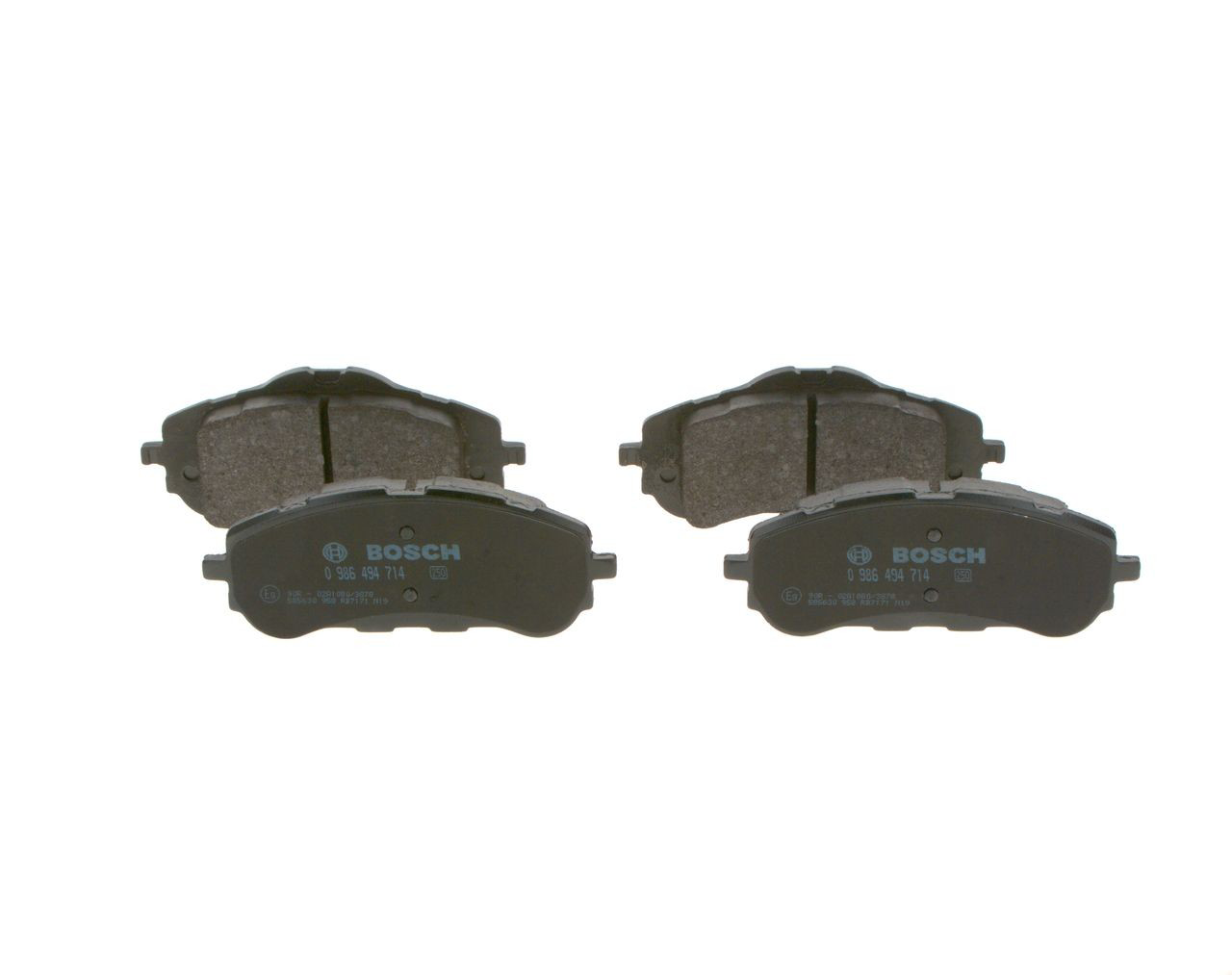 0986494714 Bosch Передні гальмівні колодки