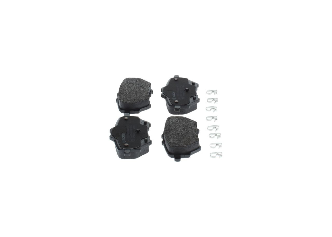 0986494716 Bosch Колодки гальмівні задні, дискові