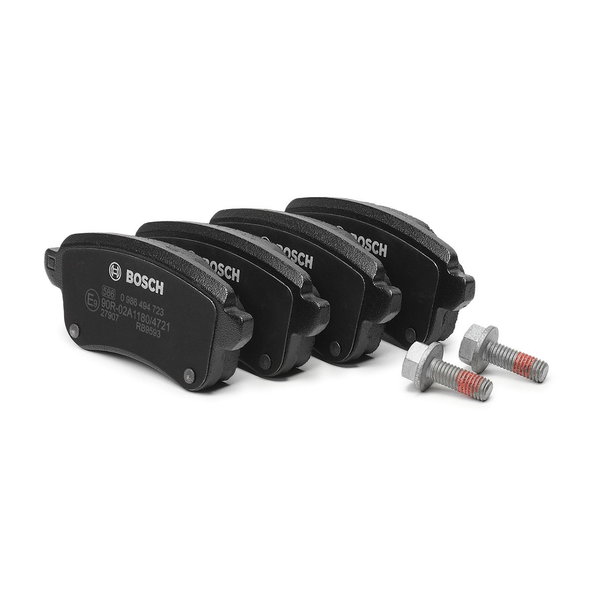 Задні гальмівні колодки 0986494723 Bosch