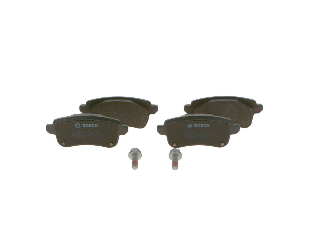 0986494723 Bosch Колодки гальмівні задні, дискові