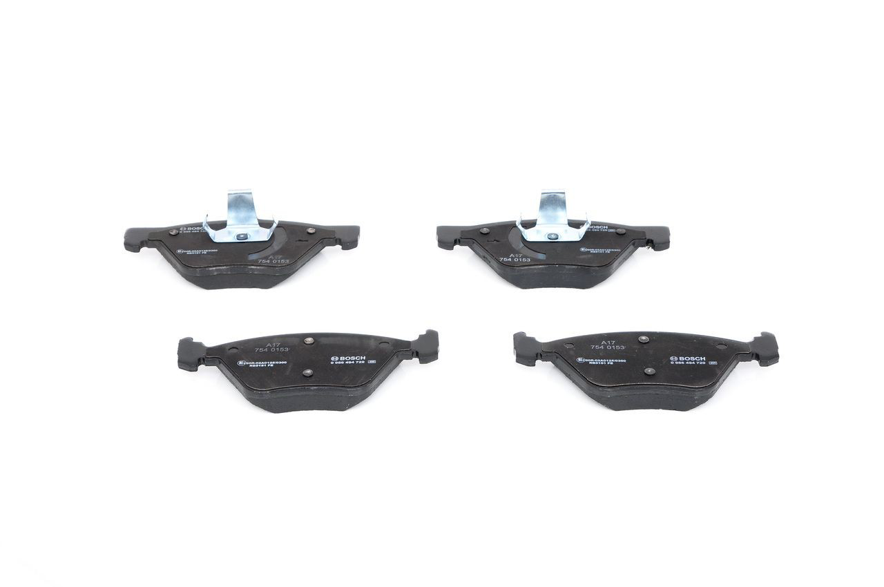 0986494729 Bosch Передні гальмівні колодки