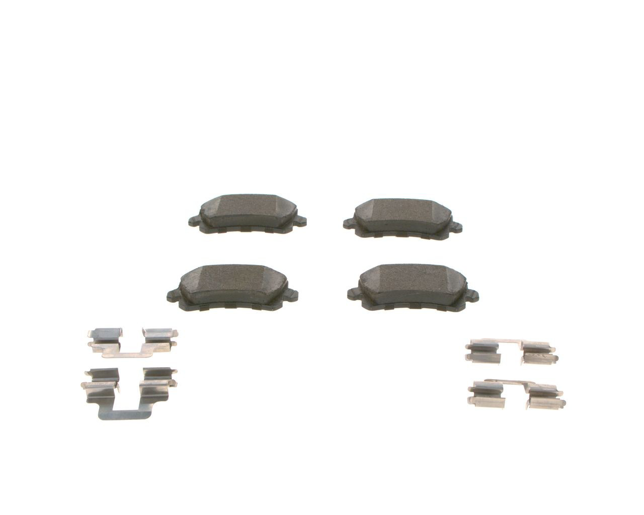 0986494731 Bosch Колодки гальмівні задні, дискові