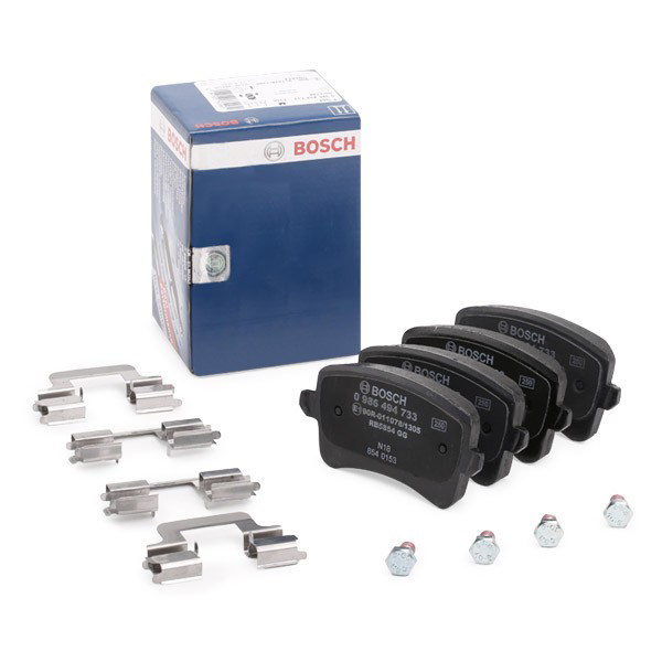Задні гальмівні колодки 0986494733 Bosch