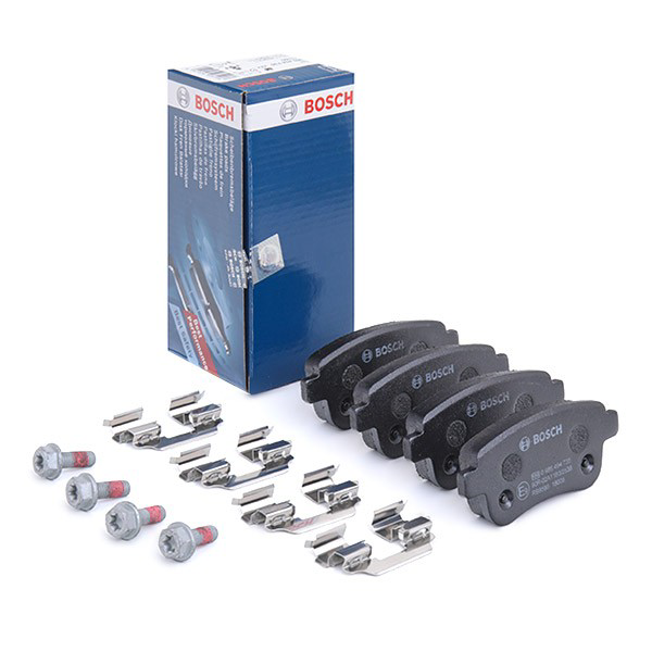 0986494735 Bosch Колодки гальмівні задні, дискові