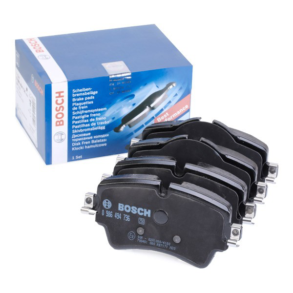 Передні тормозні колодки 0986494736 Bosch