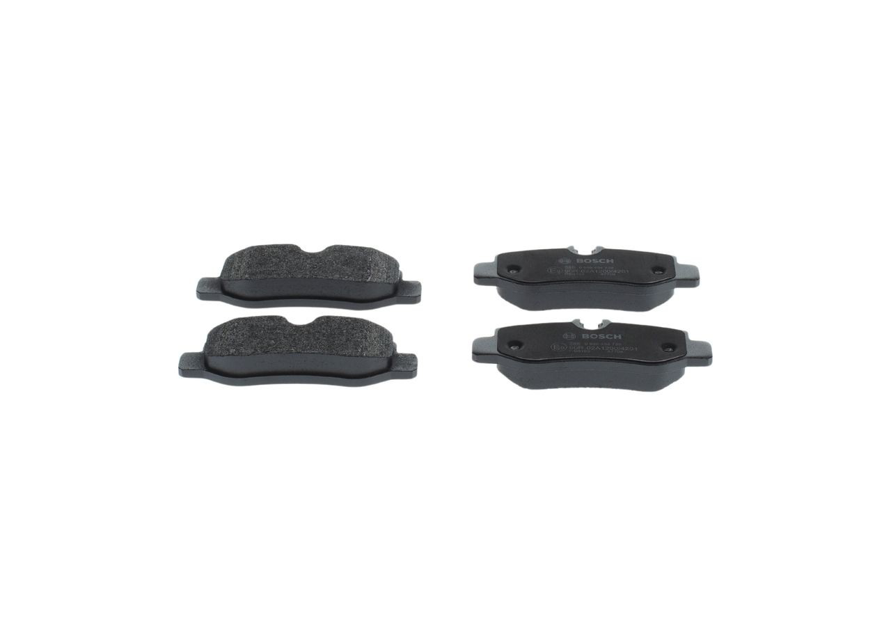 0986494739 Bosch Колодки гальмівні задні, дискові