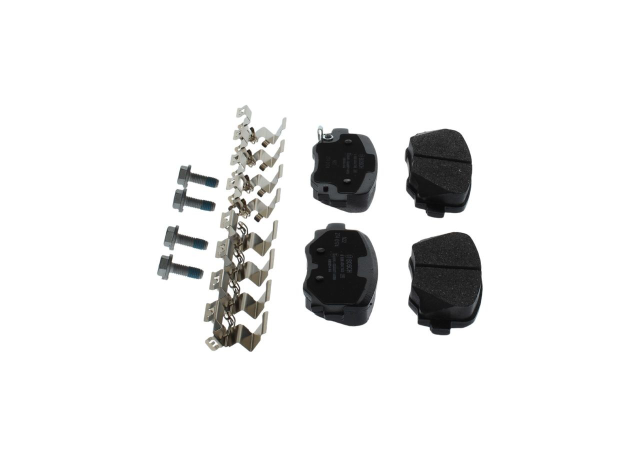 Задні гальмівні колодки 0986494745 Bosch
