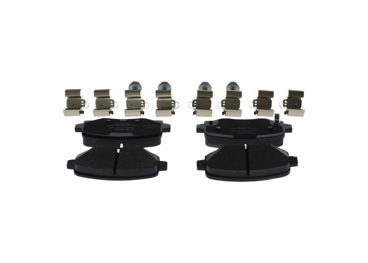 Купити 0986494745 Bosch Задні колодки