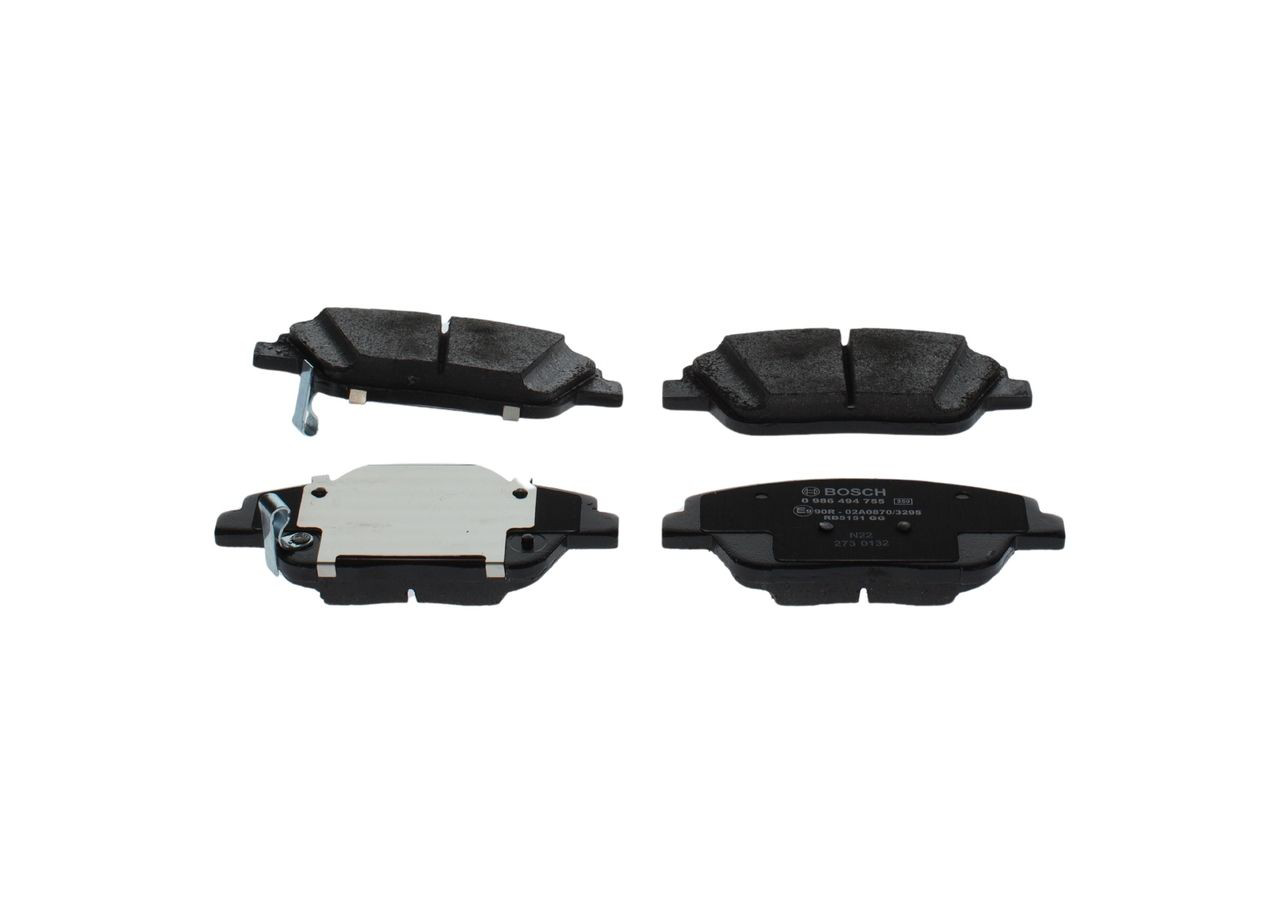 Гальмівні колодки Bosch 0986494755 ціна, від 31.70 USD