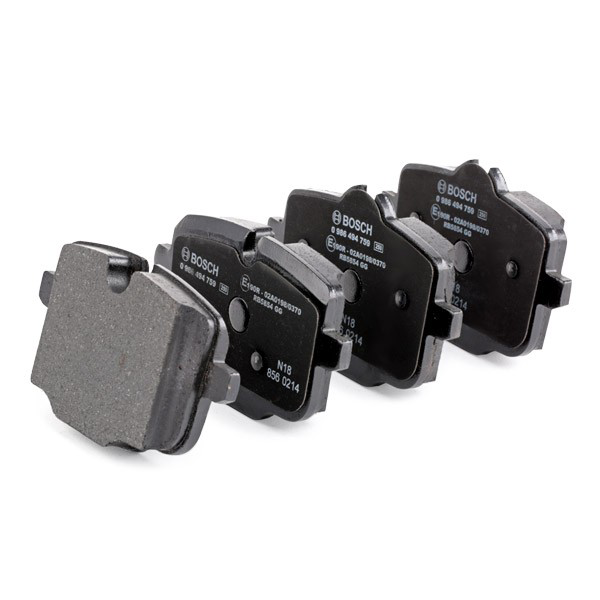 0986494759 Bosch Колодки гальмівні задні, дискові