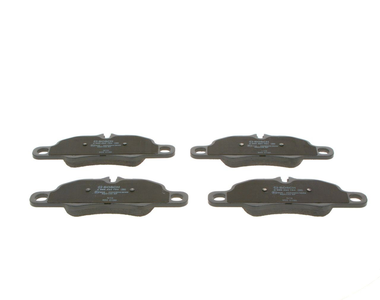 0986494784 Bosch Передні гальмівні колодки