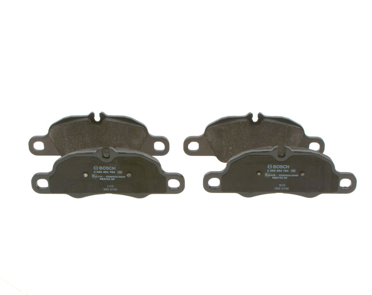 Купити 0986494784 Bosch Колодки гальмівні передні, дискові