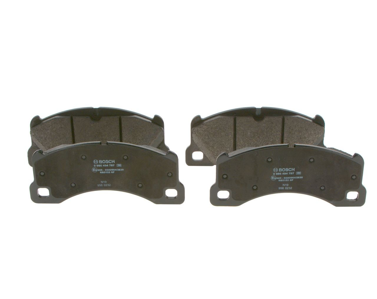Купити 0986494787 Bosch Колодки гальмівні передні, дискові