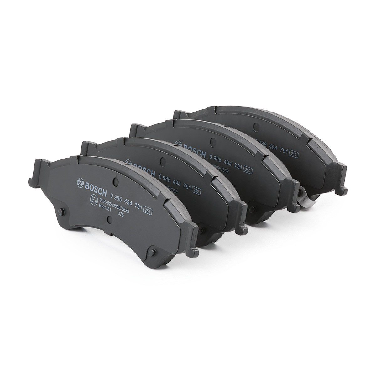 Гальмівні колодки Bosch 0986494791 ціна, від 48.11 USD