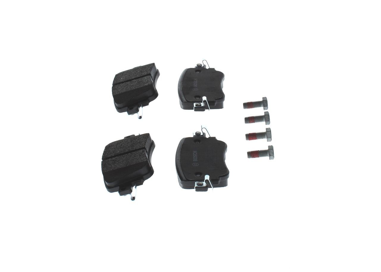 0986494797 Bosch Колодки гальмівні задні, дискові
