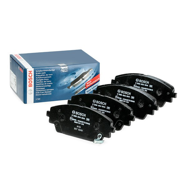 0986494804 Bosch Передні гальмівні колодки