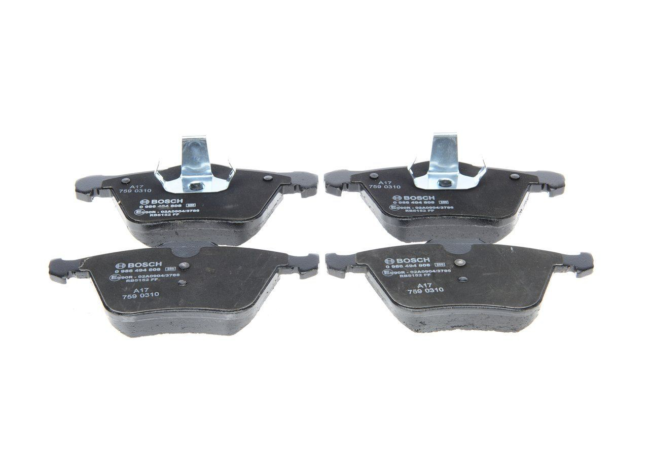 Купити 0986494808 Bosch Колодки гальмівні передні, дискові