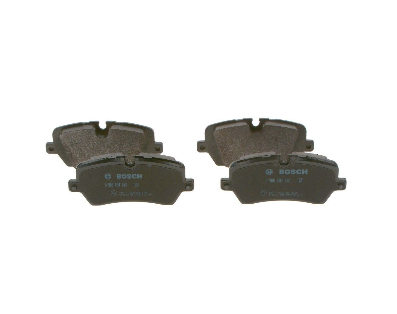 Задні гальмівні колодки Bosch 0986494810 ціна, від 38.30 USD