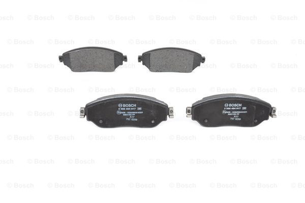 Передні тормозні колодки 0986494817 Bosch