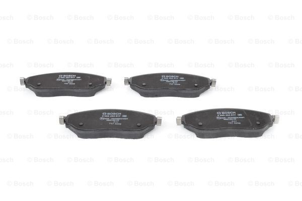 Купити 0986494817 Bosch Колодки гальмівні передні, дискові