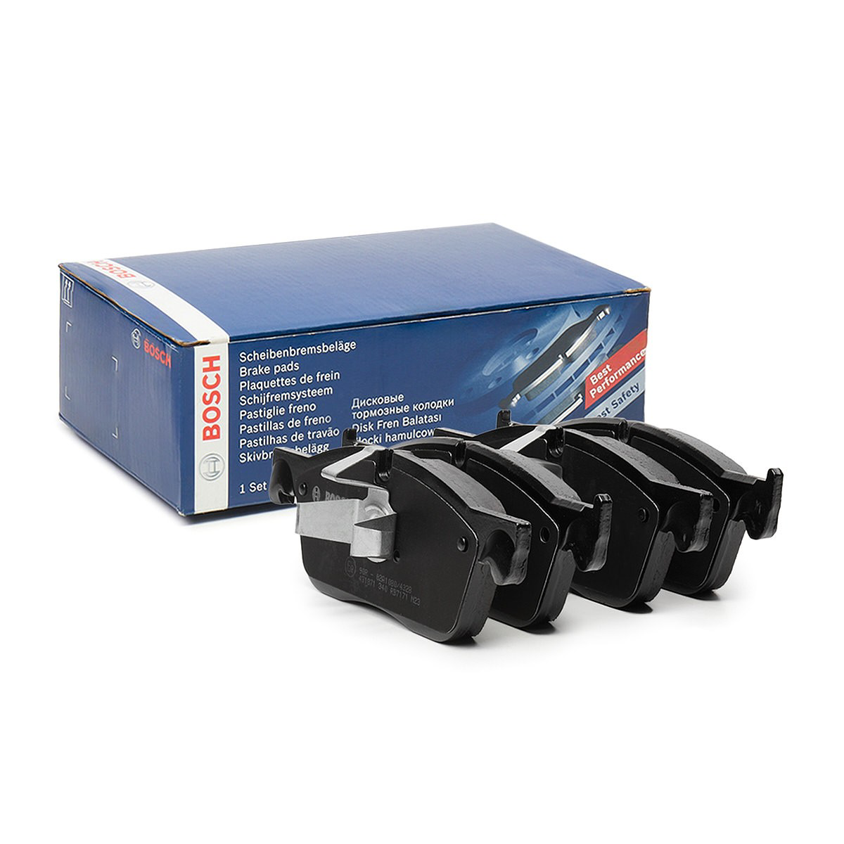 Купити 0986494818 Bosch Колодки гальмівні передні, дискові