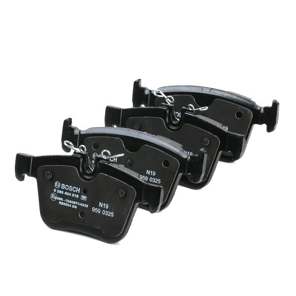 Задні гальмівні колодки 0986494819 Bosch
