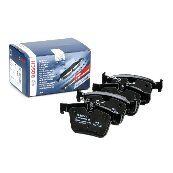 Задні гальмівні колодки Bosch 0986494819 ціна, від 37.43 USD