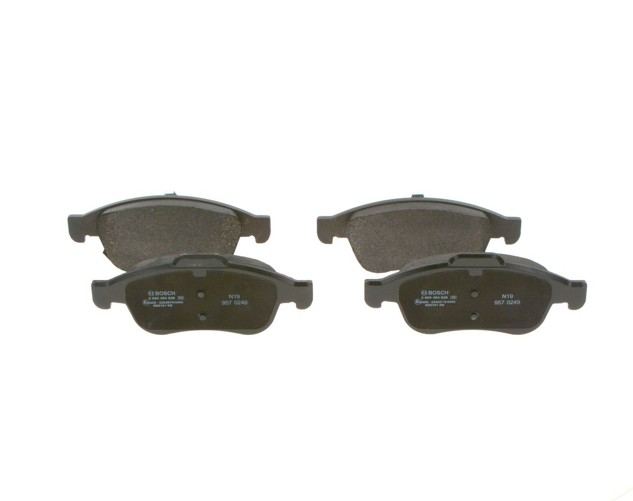 Гальмівні колодки Bosch 0986494826 ціна, від 29.93 USD