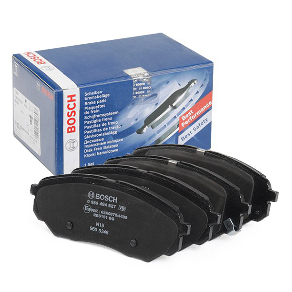 0986494827 Bosch Передні гальмівні колодки