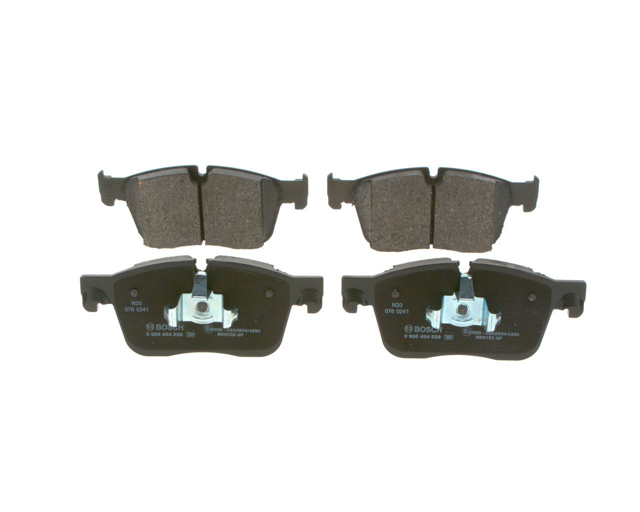 Гальмівні колодки Bosch 0986494829 ціна, від 58.87 USD