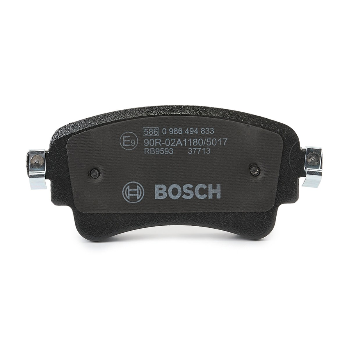 Задні гальмівні колодки 0986494833 Bosch